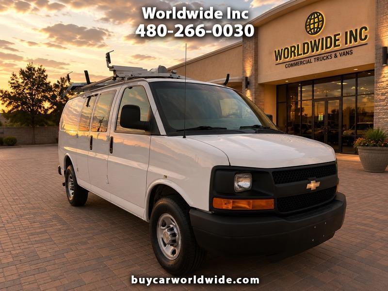 2013 Chevrolet Express 2500 Cargo Shelving Ladder  Rack