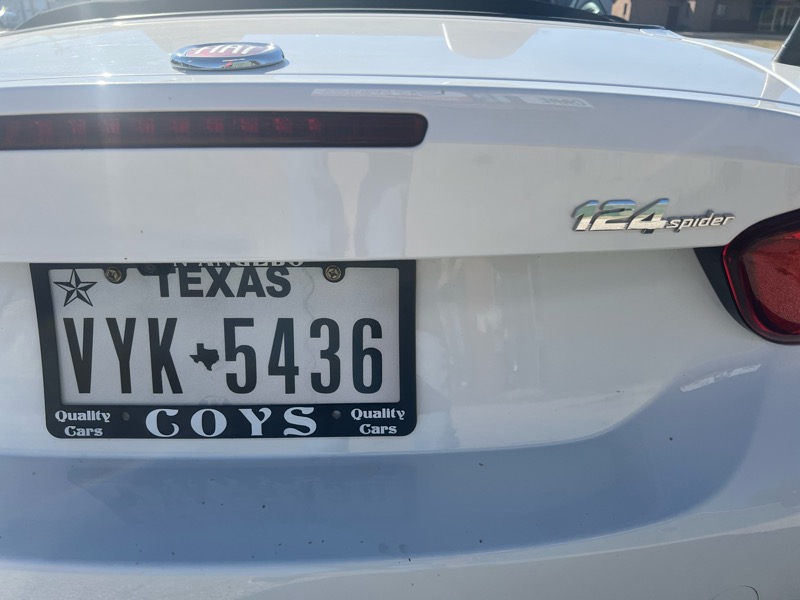 Fiat Spider 124 Classica 2019