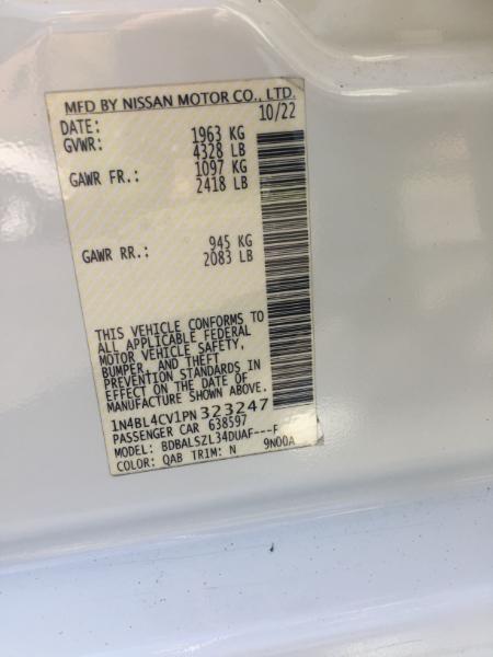 Nissan Altima 2.5 SR 2023