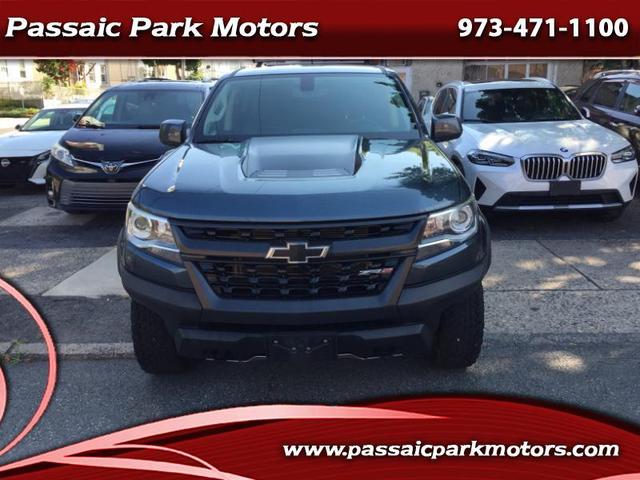 Gray 2019 Chevrolet Colorado Pickup Truck Four-Wheel Drive Automatic