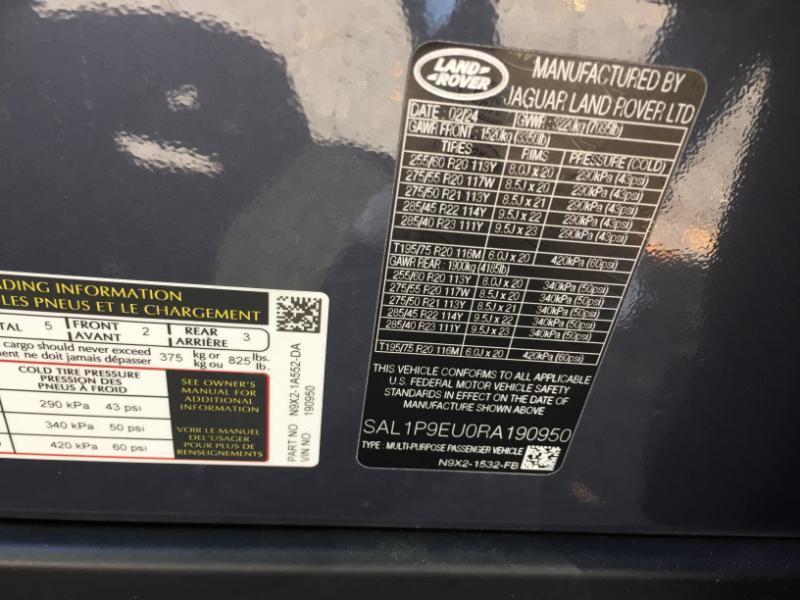 Land Rover Range Rover Sport P360 SE 2024