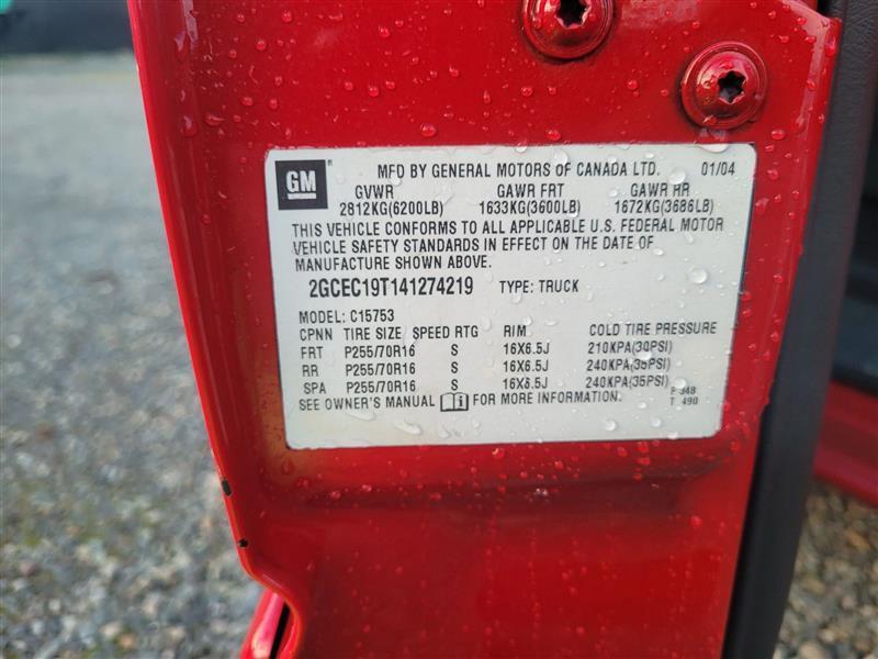 Chevrolet Silverado 1500 LS Ext. Cab Long Bed 2WD 2004