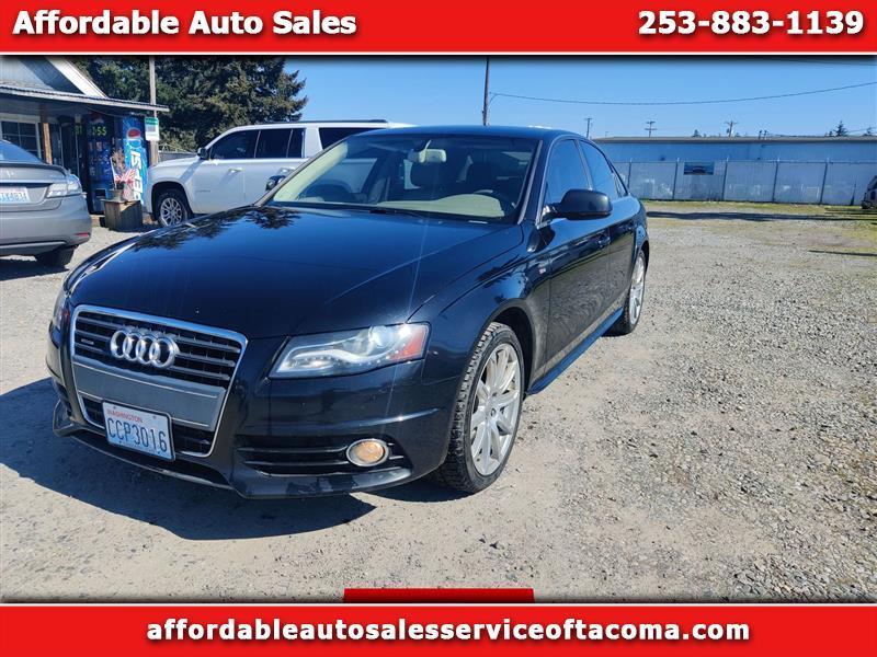 2012 Audi A4 2.0T Sedan quattro Tiptronic