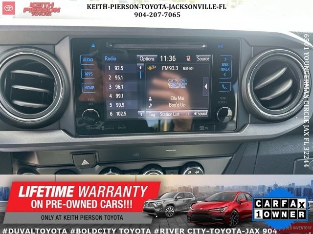 Toyota Tacoma 4WD TRD Off Road Double Cab 5' Bed V6 MT (Natl) 2019