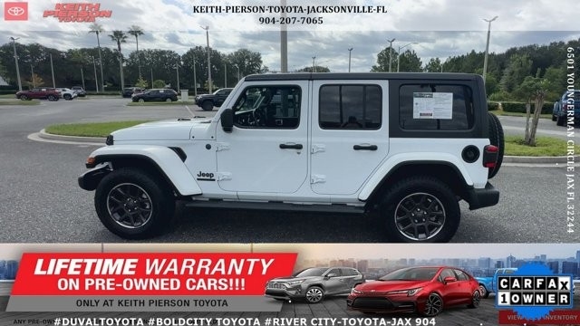 Jeep Wrangler Unlimited 80th Anniversary 4x4 *Ltd Avail* 2021 Jeep Wrangler Unlimited 80th Anniversary 4x4 *Ltd Avail* 2021
