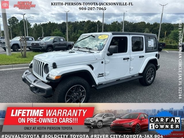 Jeep Wrangler Unlimited 80th Anniversary 4x4 *Ltd Avail* 2021 Jeep Wrangler Unlimited 80th Anniversary 4x4 *Ltd Avail* 2021
