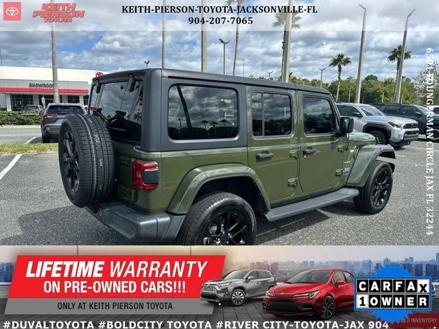 Jeep Wrangler 4xe Unlimited Sahara 4x4 2021 Jeep Wrangler 4xe Unlimited Sahara 4x4 2021