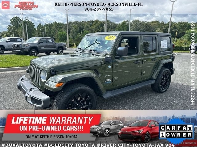 Jeep Wrangler 4xe Unlimited Sahara 4x4 2021 Jeep Wrangler 4xe Unlimited Sahara 4x4 2021