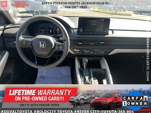 Honda Accord Sedan EX CVT 2023