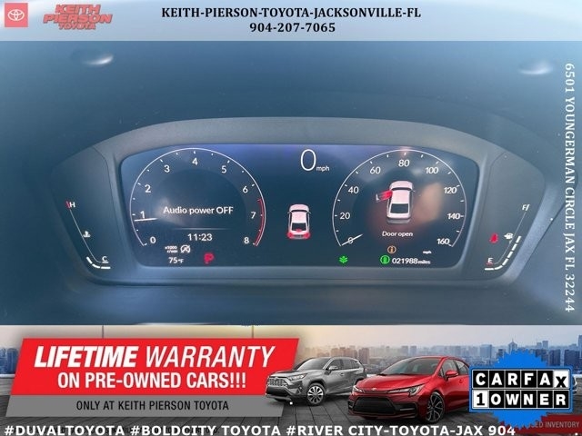 Honda Accord Sedan EX CVT 2023