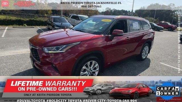 Toyota Highlander Hybrid Limited AWD (Natl) 2021
