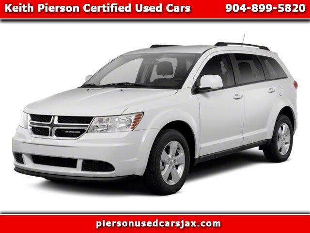 PEARL WHITE TRI 2013 Dodge Journey Crew FWD SUV / Crossover Front-Wheel Drive Automatic