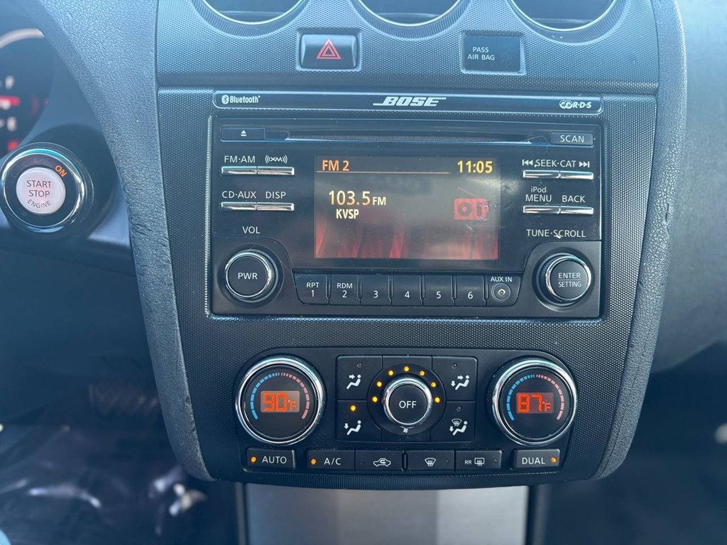 Nissan Altima 4dr Sdn I4 CVT 2.5 SL 2012