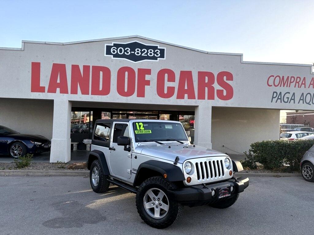 Jeep Wrangler 4WD 2dr Sport 2012