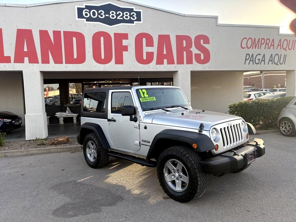 Jeep Wrangler 4WD 2dr Sport 2012