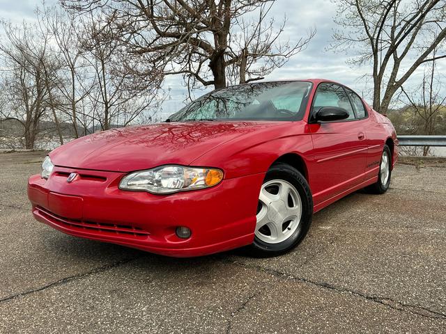 Red 2003 Chevrolet Monte Carlo SS FWD Coupe Front-Wheel Drive Automatic