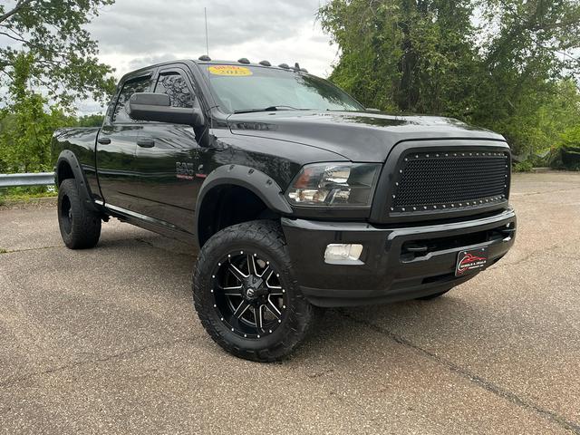 Black 2015 RAM 2500 Lone Star Crew Cab 4WD Pickup Truck Four-Wheel Drive Automatic