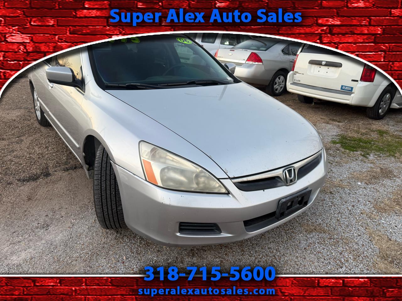 2006 Honda Accord EX-L Sedan AT with Navigation and XM Radio