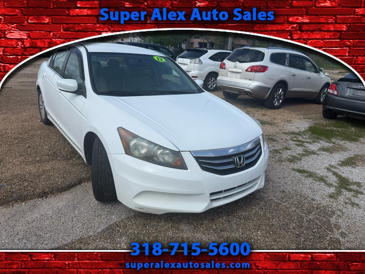 Honda Accord LX sedan AT 2012