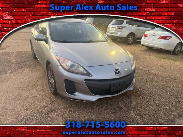 Gray 2012 Mazda MAZDA3 Sedan Front-Wheel Drive Automatic