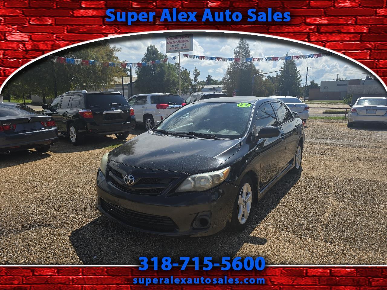 2013 Toyota Corolla S 5-Speed MT