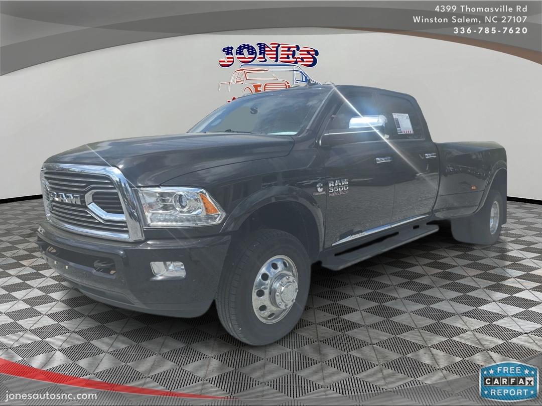 2017 RAM 3500 Longhorn 4x4 Crew Cab 8' Box