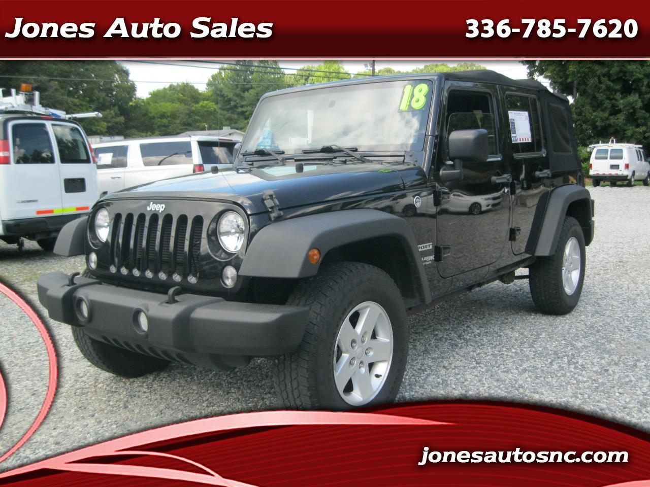 2018 Jeep Wrangler JK Unlimited 