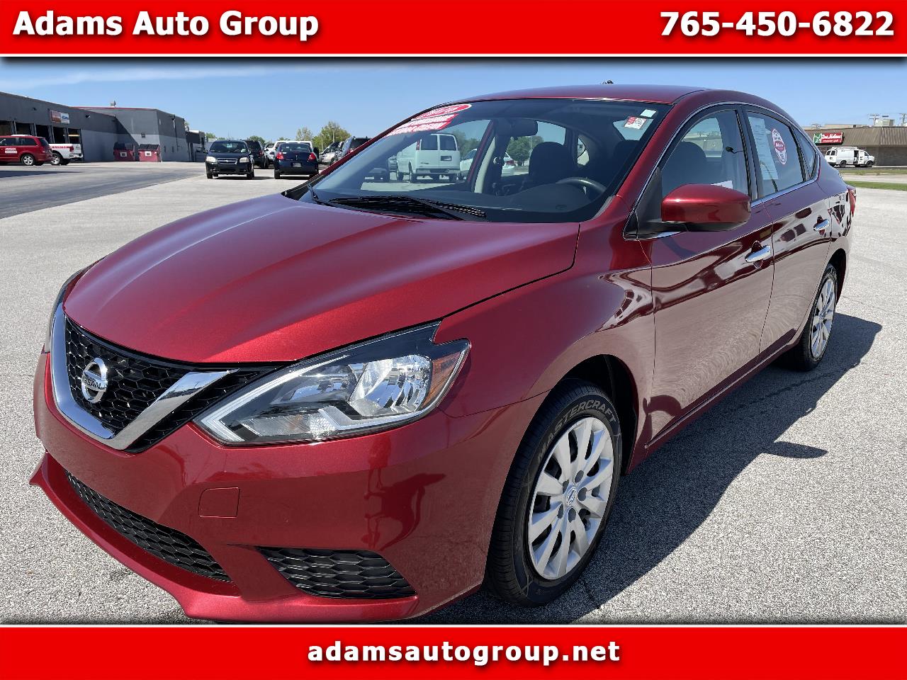 Used 2016 Nissan Sentra 4dr Sdn I4 CVT FE+ SV for Sale in Kokomo IN