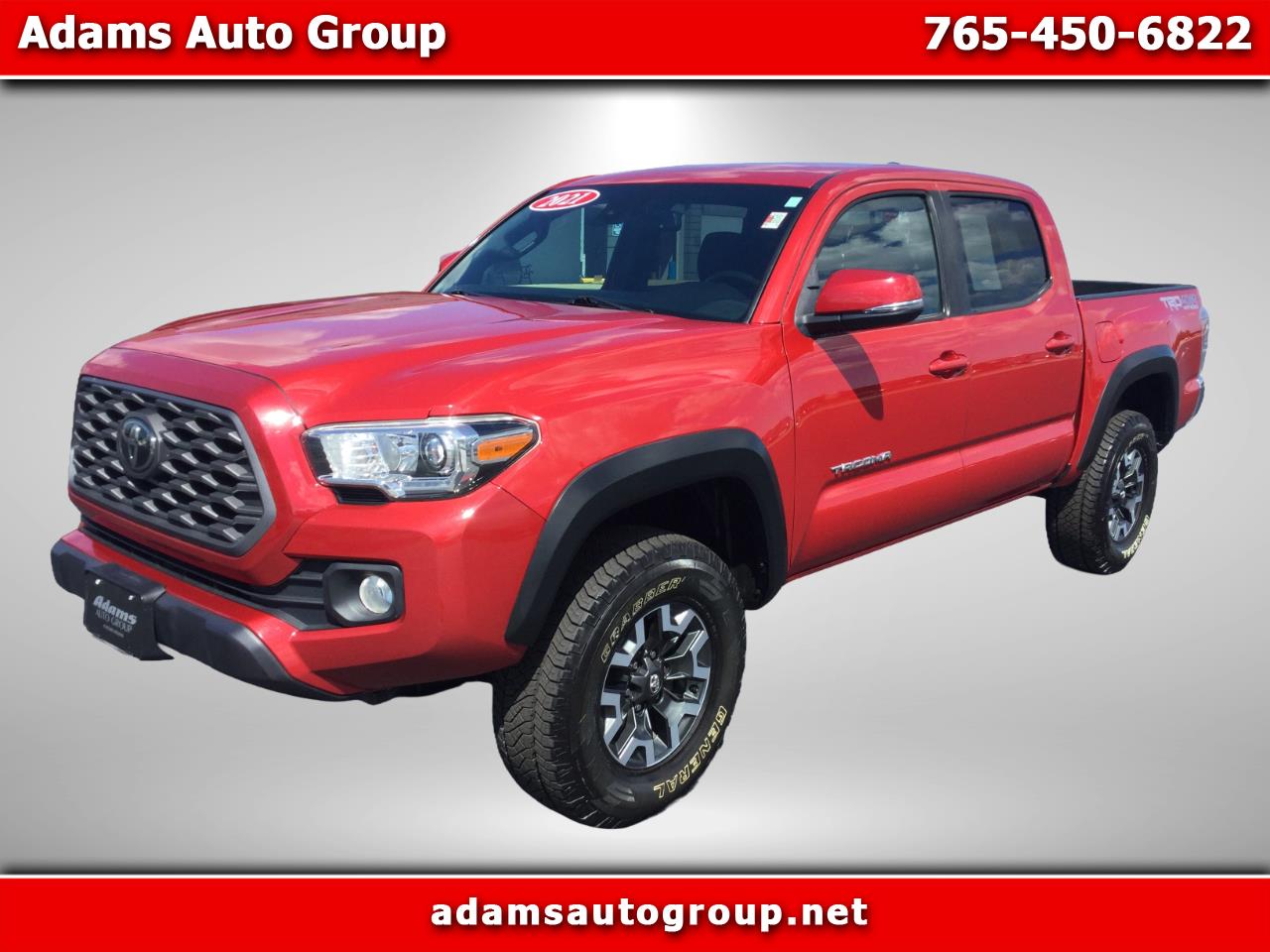2021 Toyota Tacoma 4WD TRD Off Road Double Cab 5' Bed V6 AT (Natl)