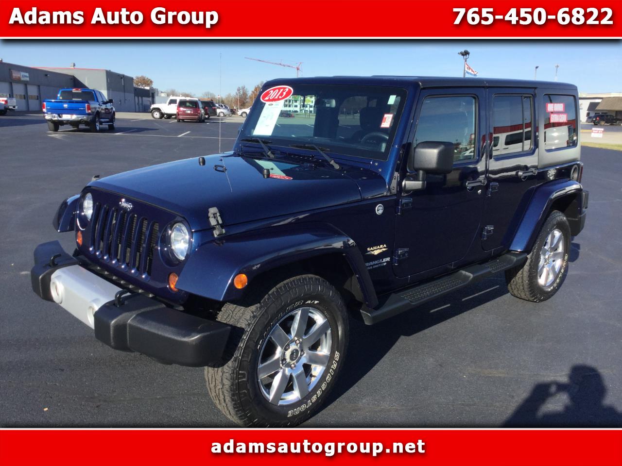 2013 Jeep Wrangler Unlimited 4WD 4dr Sahara