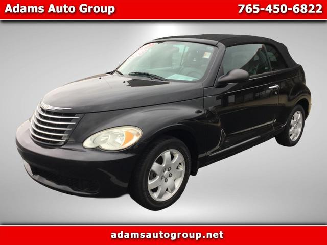 Black 2007 Chrysler PT Cruiser Convertible FWD Convertible Front-Wheel Drive Automatic