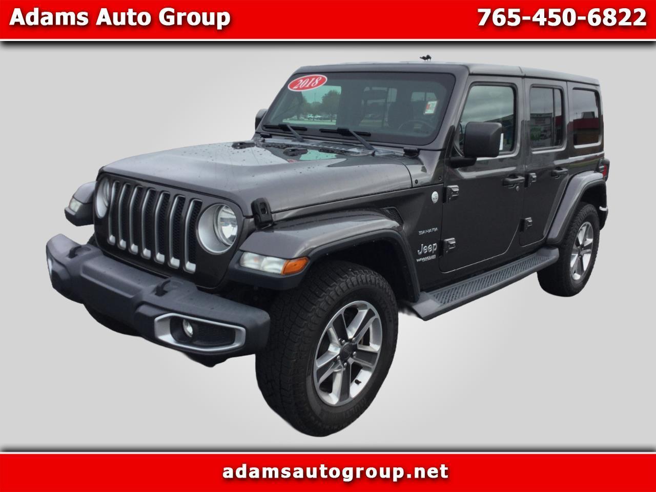 2018 Jeep Wrangler Unlimited Sahara 4x4