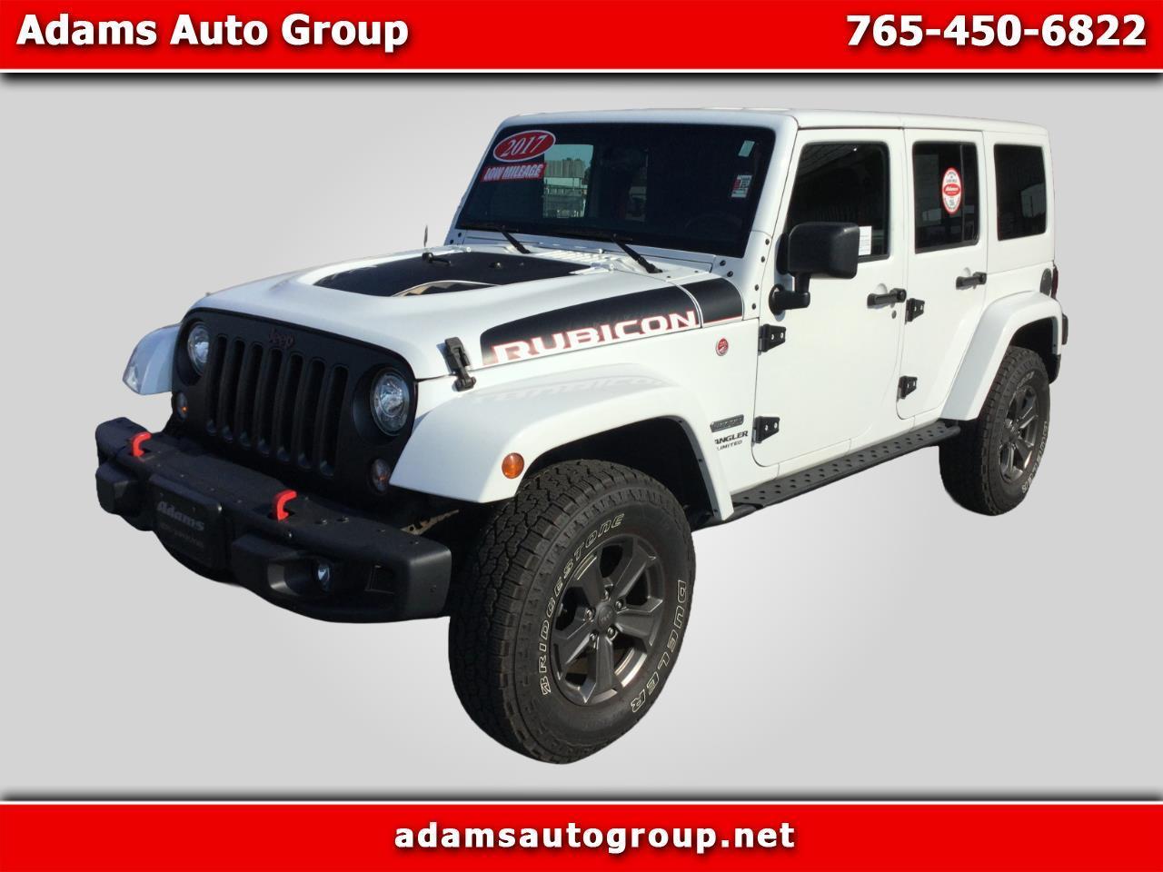 2017 Jeep Wrangler Unlimited Rubicon Recon 4x4