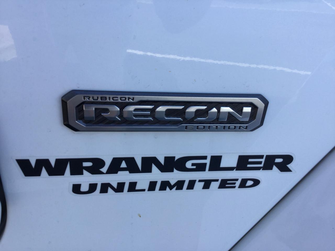 Jeep Wrangler Unlimited Rubicon Recon 4x4 2017