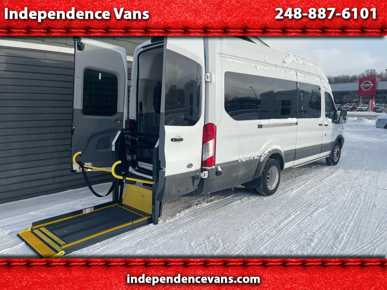 2018 Ford Transit Passenger Wagon T-350 148" EL High Roof XL Sliding RH Dr DRW