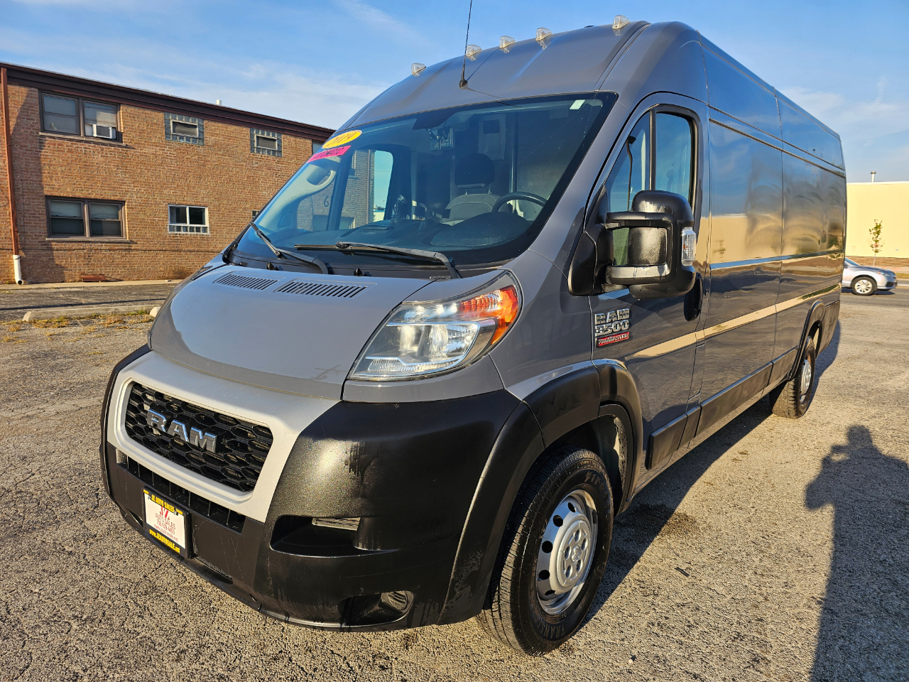 RAM ProMaster Cargo Van 3500 High Roof 159" WB EXT 2019