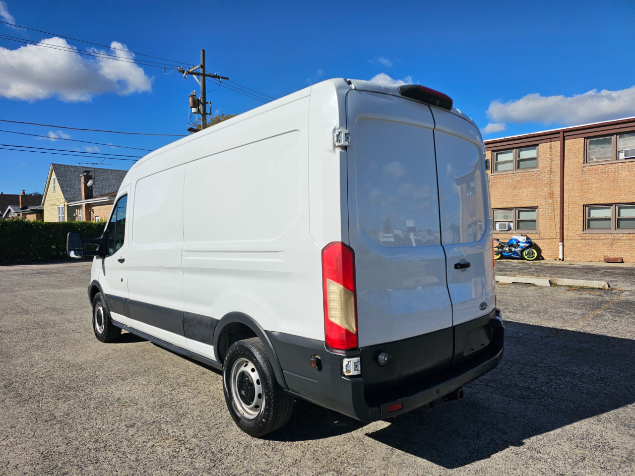 Ford Transit Van T-350 148" Med Rf 9500 GVWR Sliding RH Dr 2018
