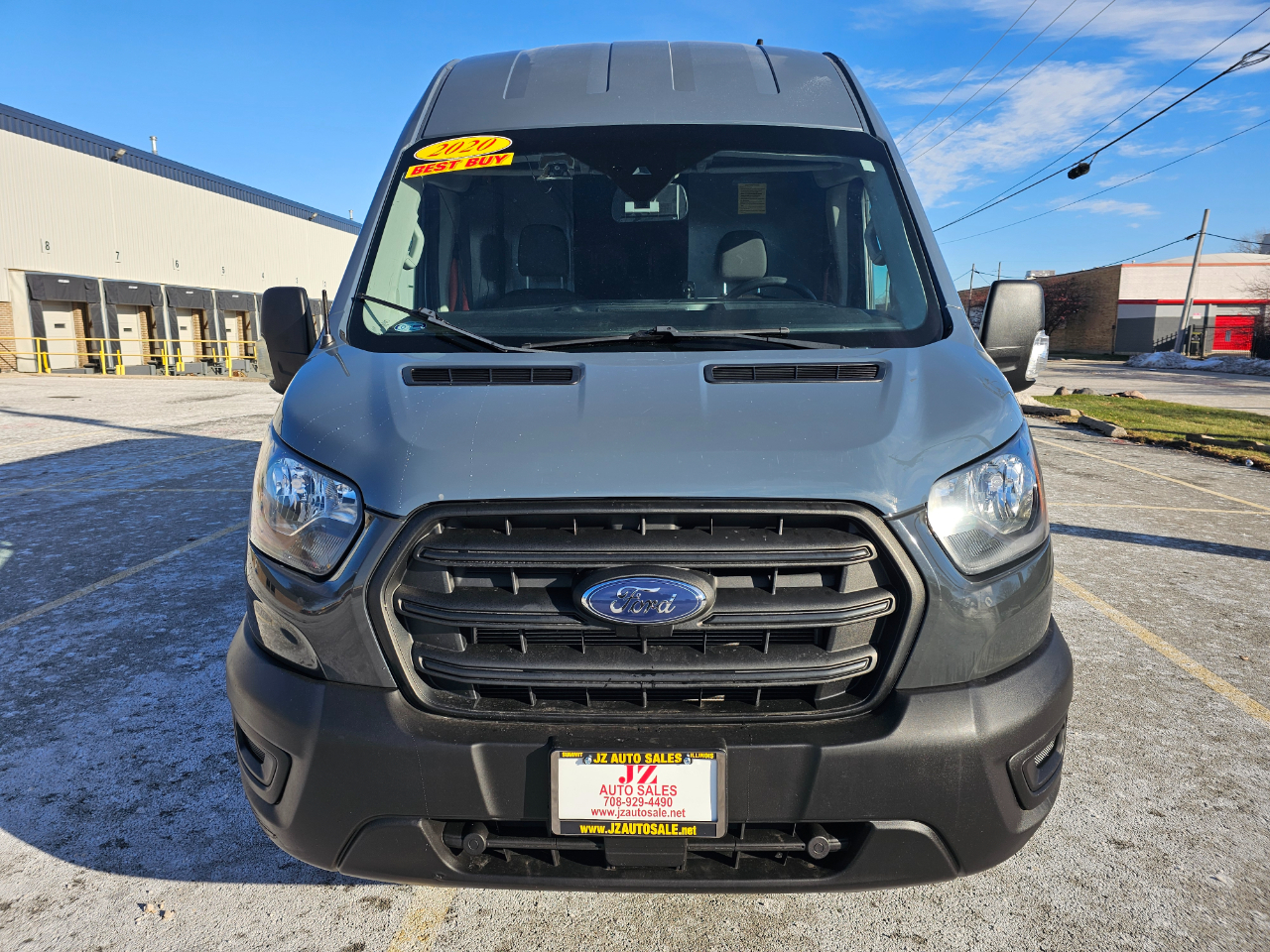 Ford Transit Cargo Van T-250 148" EL Hi Rf 9070 GVWR RWD 2020