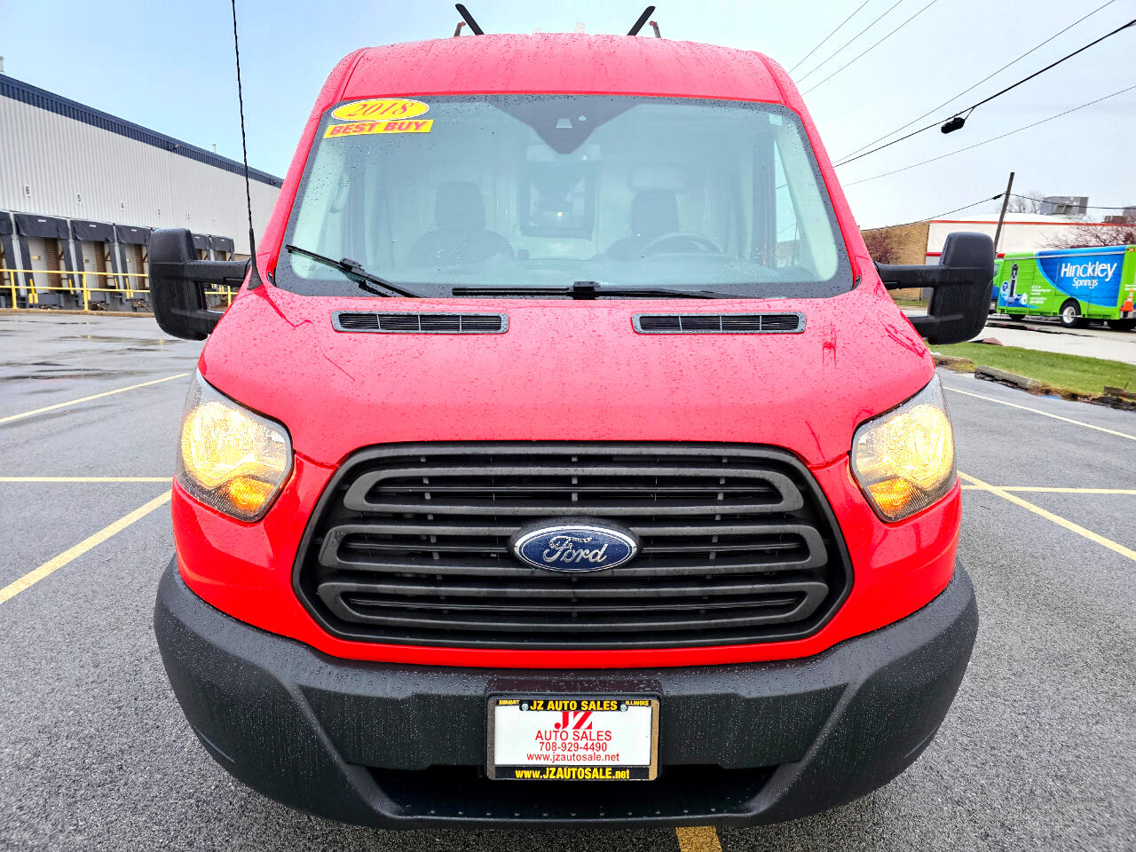 Ford Transit Van T-350 148" Med Rf 9500 GVWR Sliding RH Dr 2018