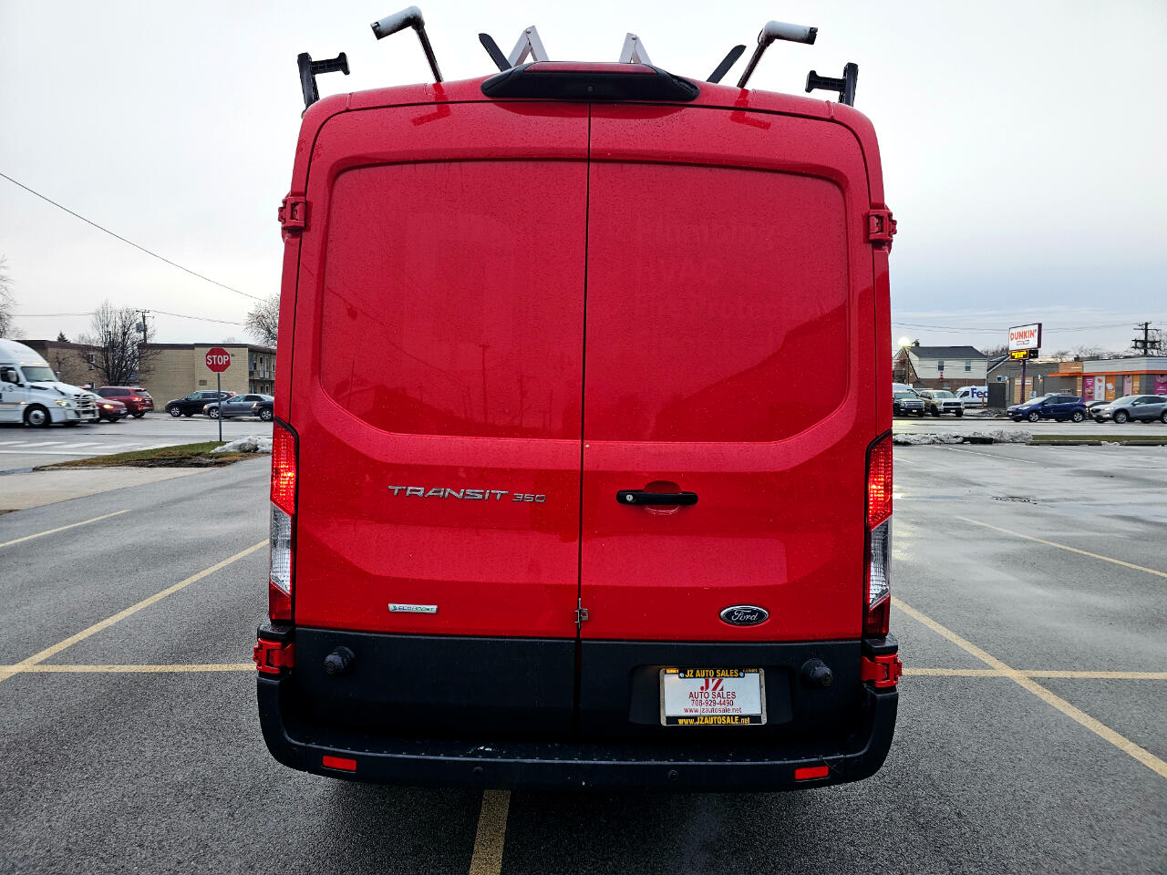 Ford Transit Van T-350 148" Med Rf 9500 GVWR Sliding RH Dr 2018