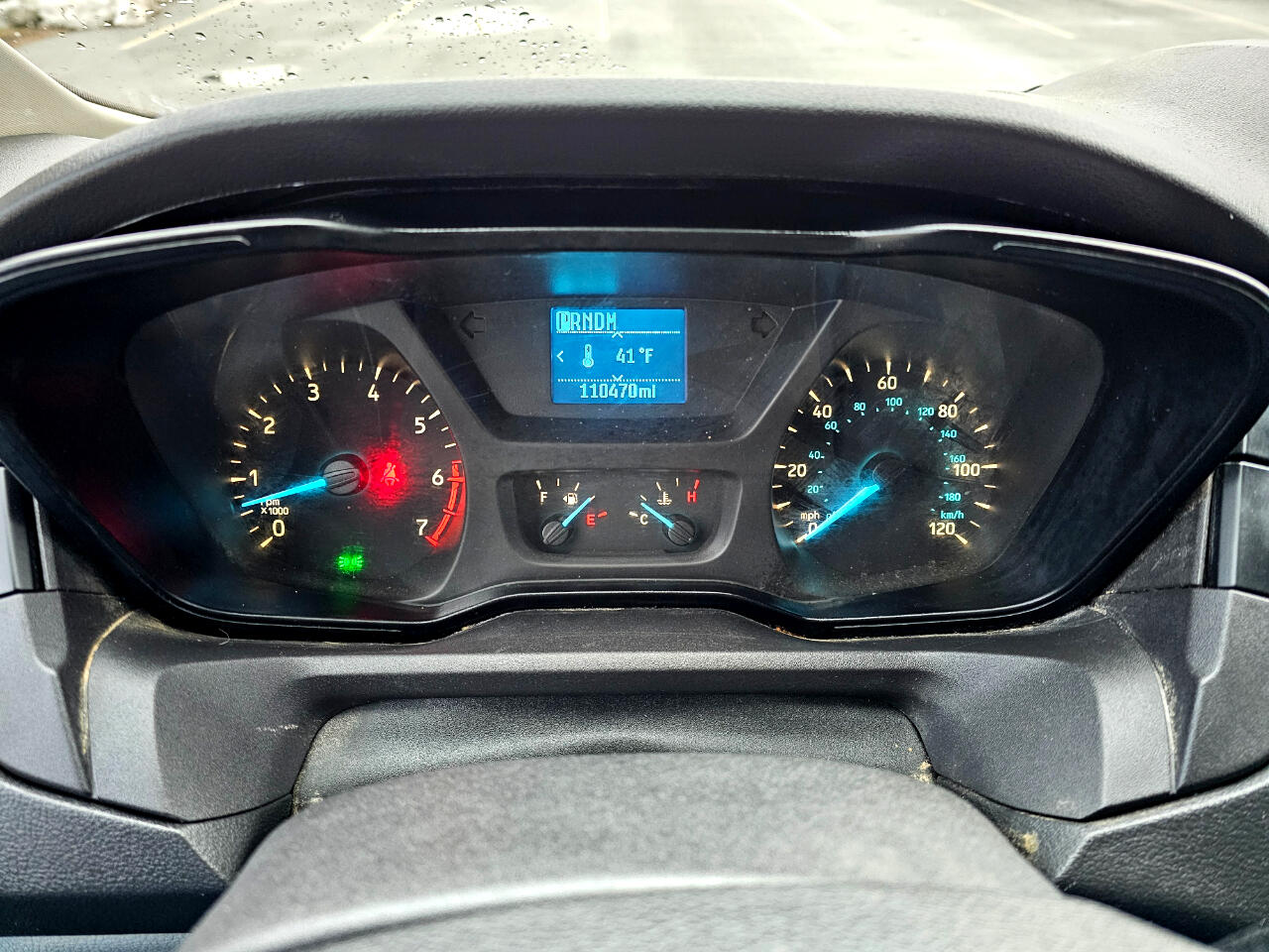 Ford Transit Van T-350 148" Med Rf 9500 GVWR Sliding RH Dr 2018