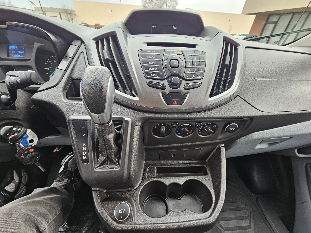 Ford Transit Van T-250 148" Med Rf 9000 GVWR Sliding RH Dr 2017