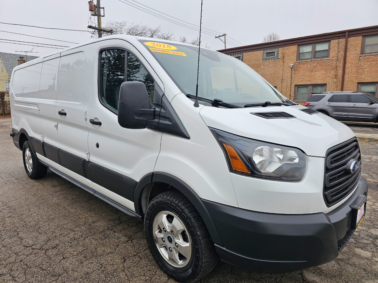 Ford Transit Van T-250 148" Low Rf 9000 GVWR Swing-Out RH Dr 2018