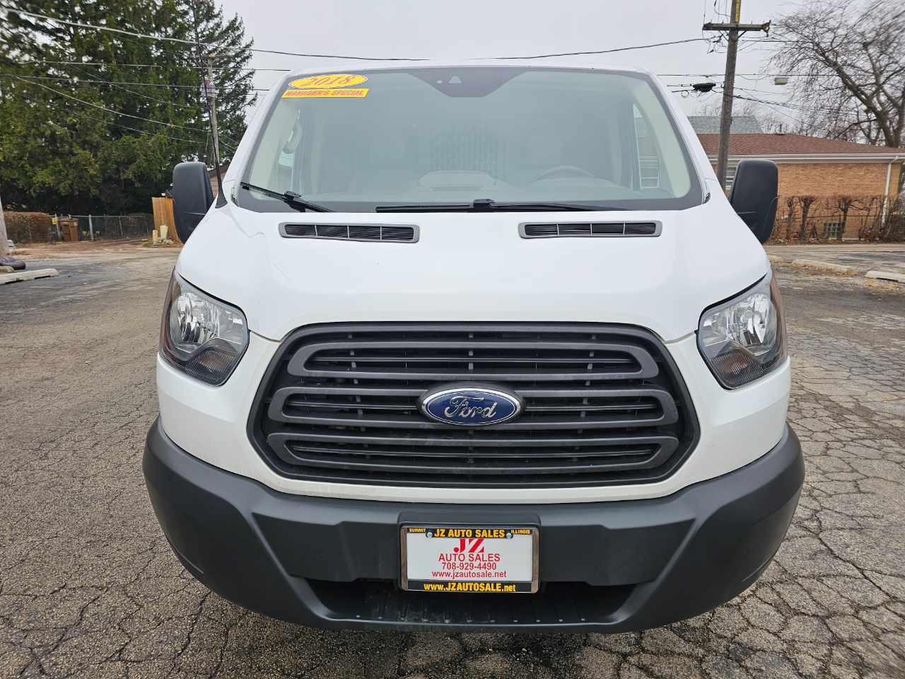 Ford Transit Van T-250 148" Low Rf 9000 GVWR Swing-Out RH Dr 2018