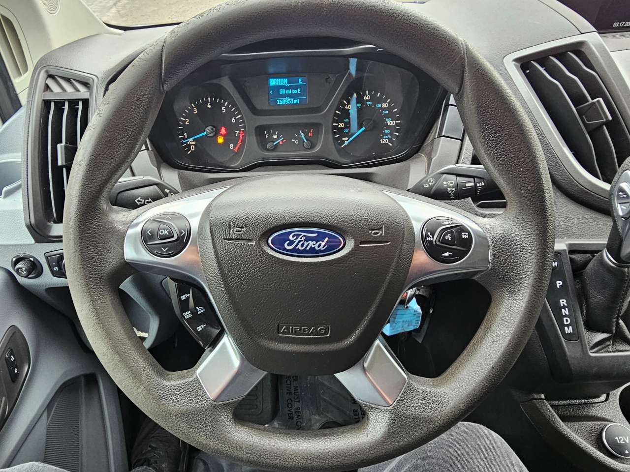 Ford Transit Van T-250 148" Low Rf 9000 GVWR Swing-Out RH Dr 2018