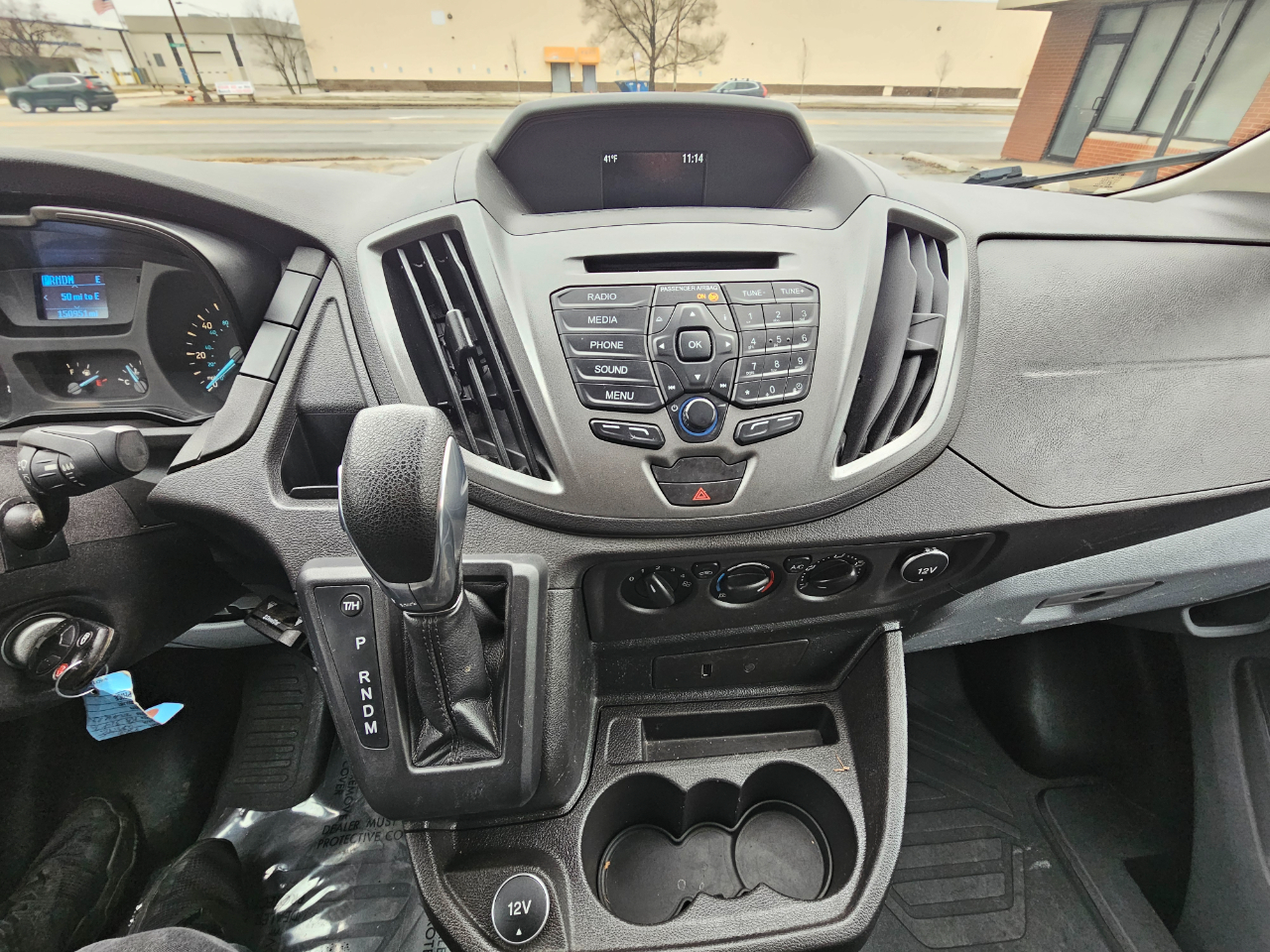 Ford Transit Van T-250 148" Low Rf 9000 GVWR Swing-Out RH Dr 2018