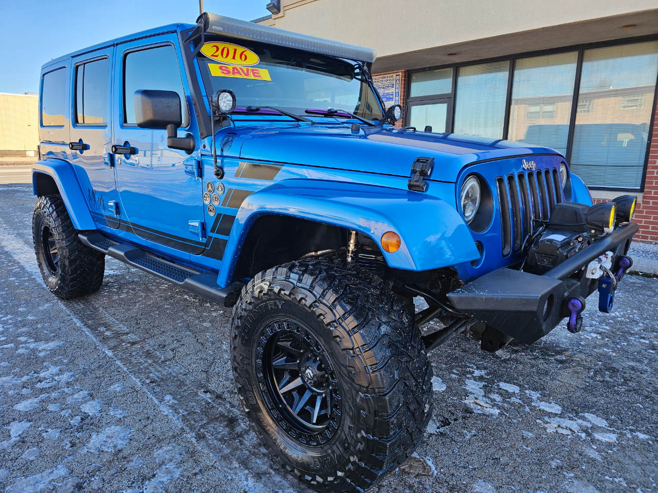 Jeep Wrangler Unlimited 4WD 4dr Sahara 2016
