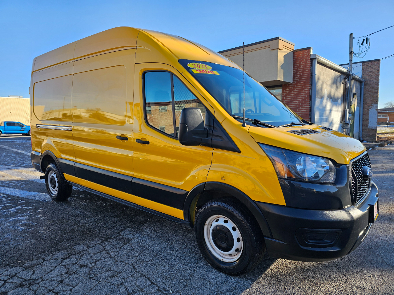 Ford Transit Cargo Van T-250 148" Hi Rf 9070 GVWR RWD 2021