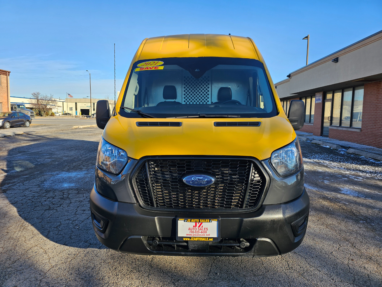 Ford Transit Cargo Van T-250 148" Hi Rf 9070 GVWR RWD 2021