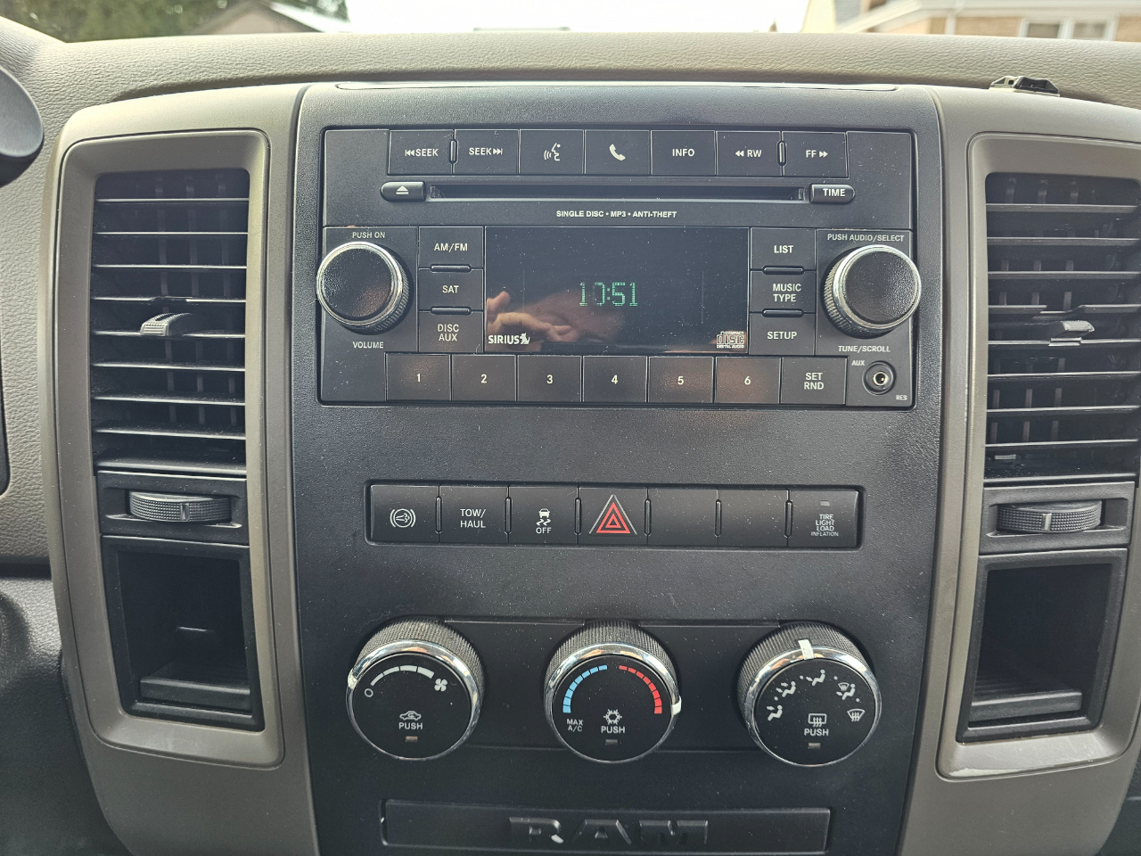 RAM 2500 4WD Crew Cab 149" ST 2012